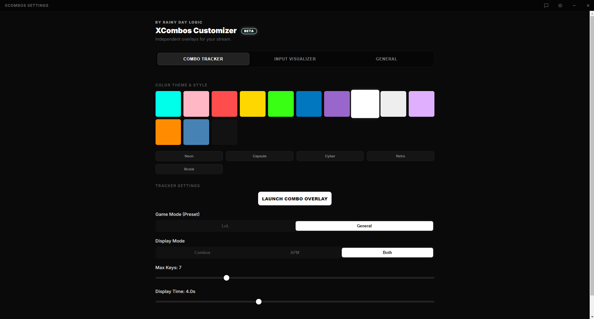 XCombos Screenshot 1
